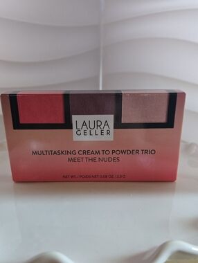 Laura Geller Multitaskin Cream To Powder Trio - Meet The Nudes
